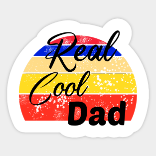 Real Cool Dad, Father's day Sticker